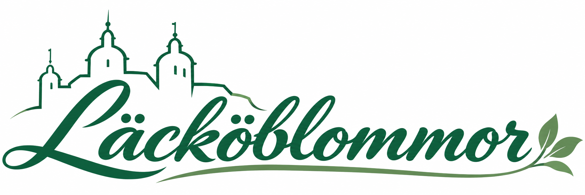 Läcköblommor – logotyp